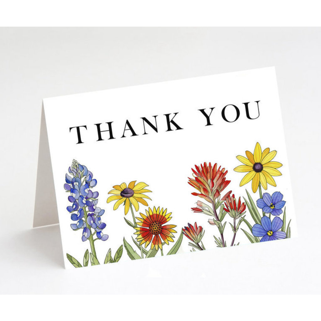 Austin & Texas Wildflowers Thank You Card