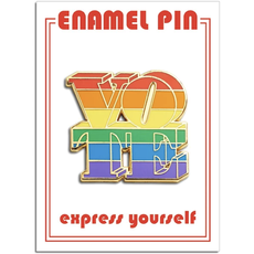 Civil Rights Rainbow Vote Pin