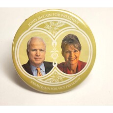 McCain Palin Gold Leaf Photos 3”
