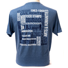 All the Way with LBJ 36th President Tshirt