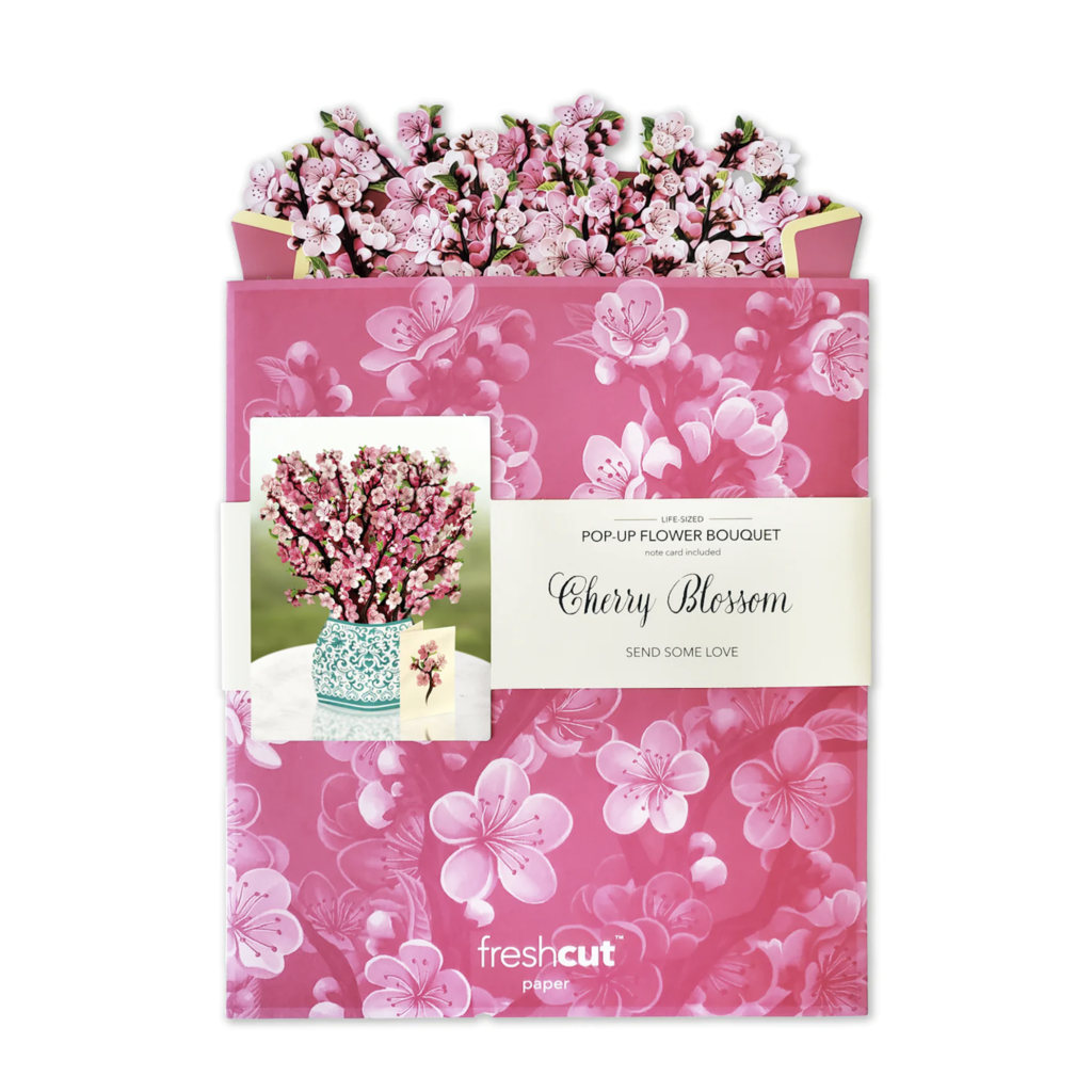 Lady Bird Johnson sale-Cherry Blossoms Paper Bouquet