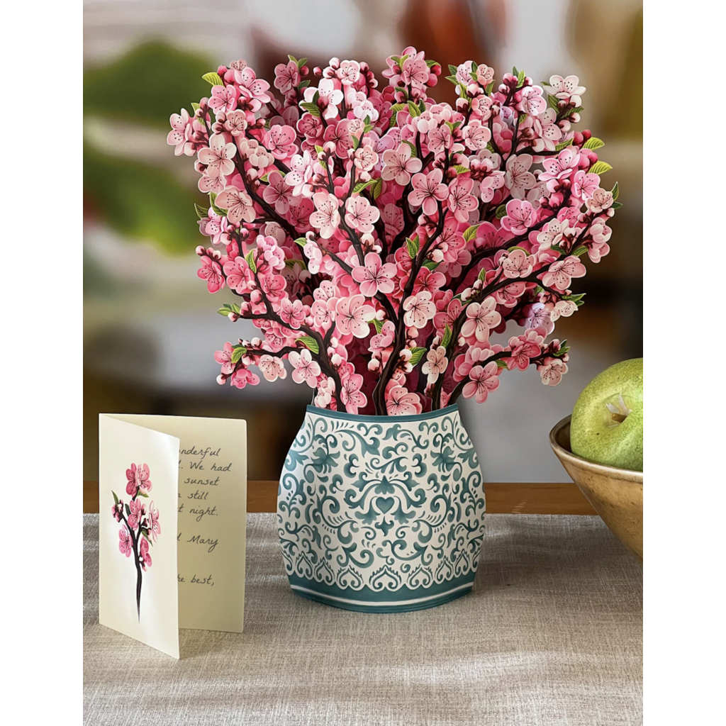 Lady Bird Johnson sale-Cherry Blossoms Paper Bouquet