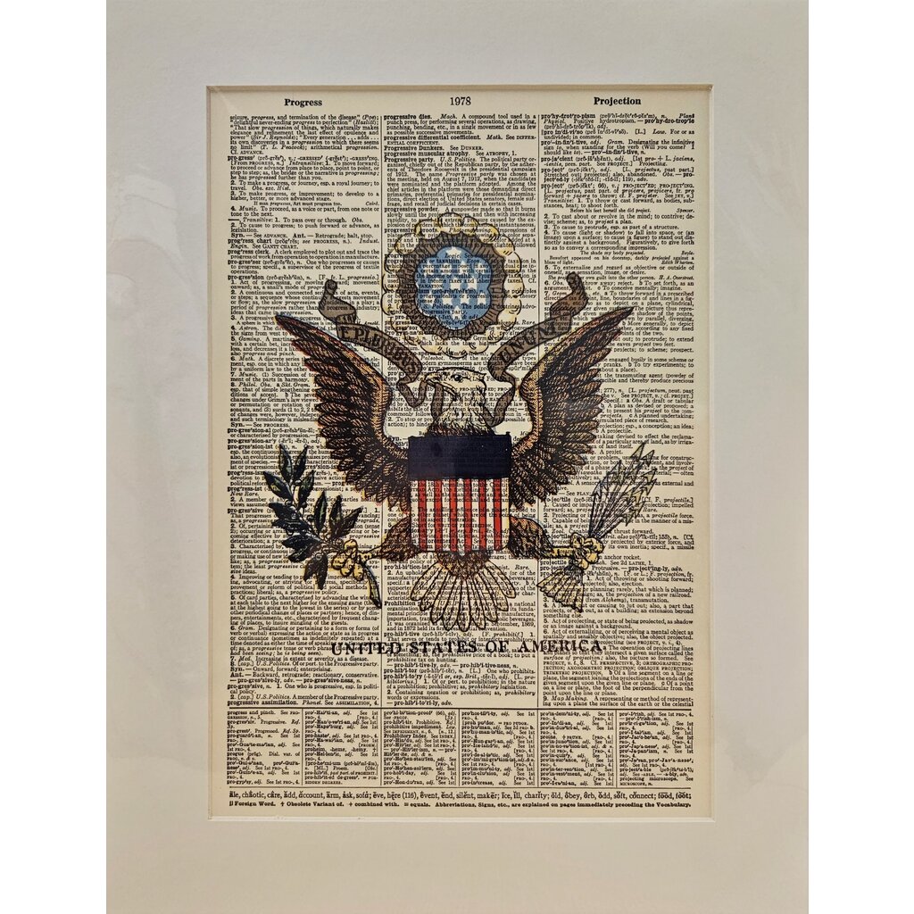 Americana Great Seal Print 11x14