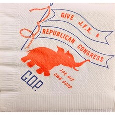 Kennedy (Anti) Napkin GOP set of 4