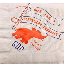 Kennedy (Anti) Napkin GOP set of 4