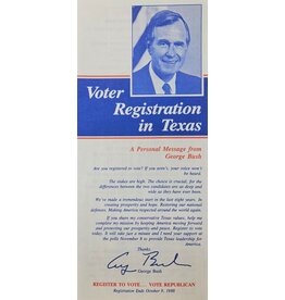 Bush Texas Voter Reg.