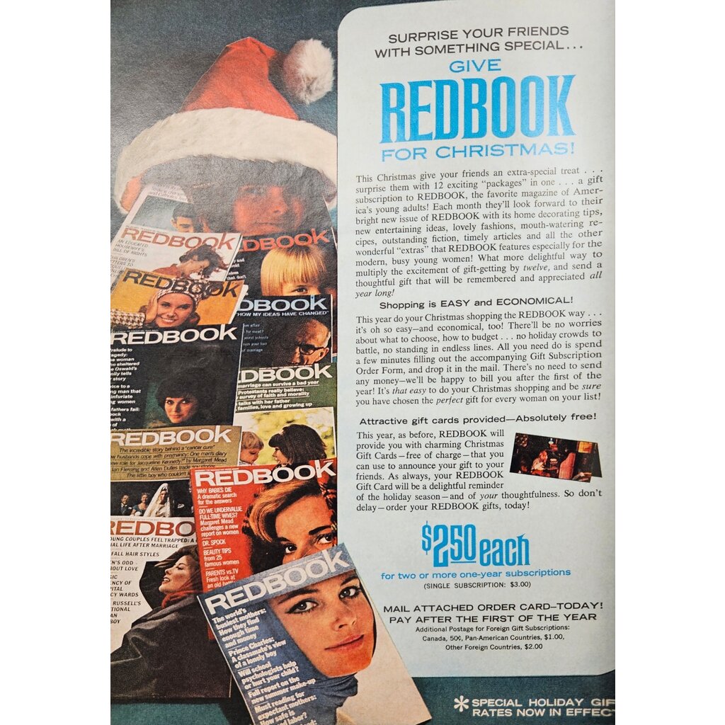 Redbook 1964: In Memory of John Kennedy