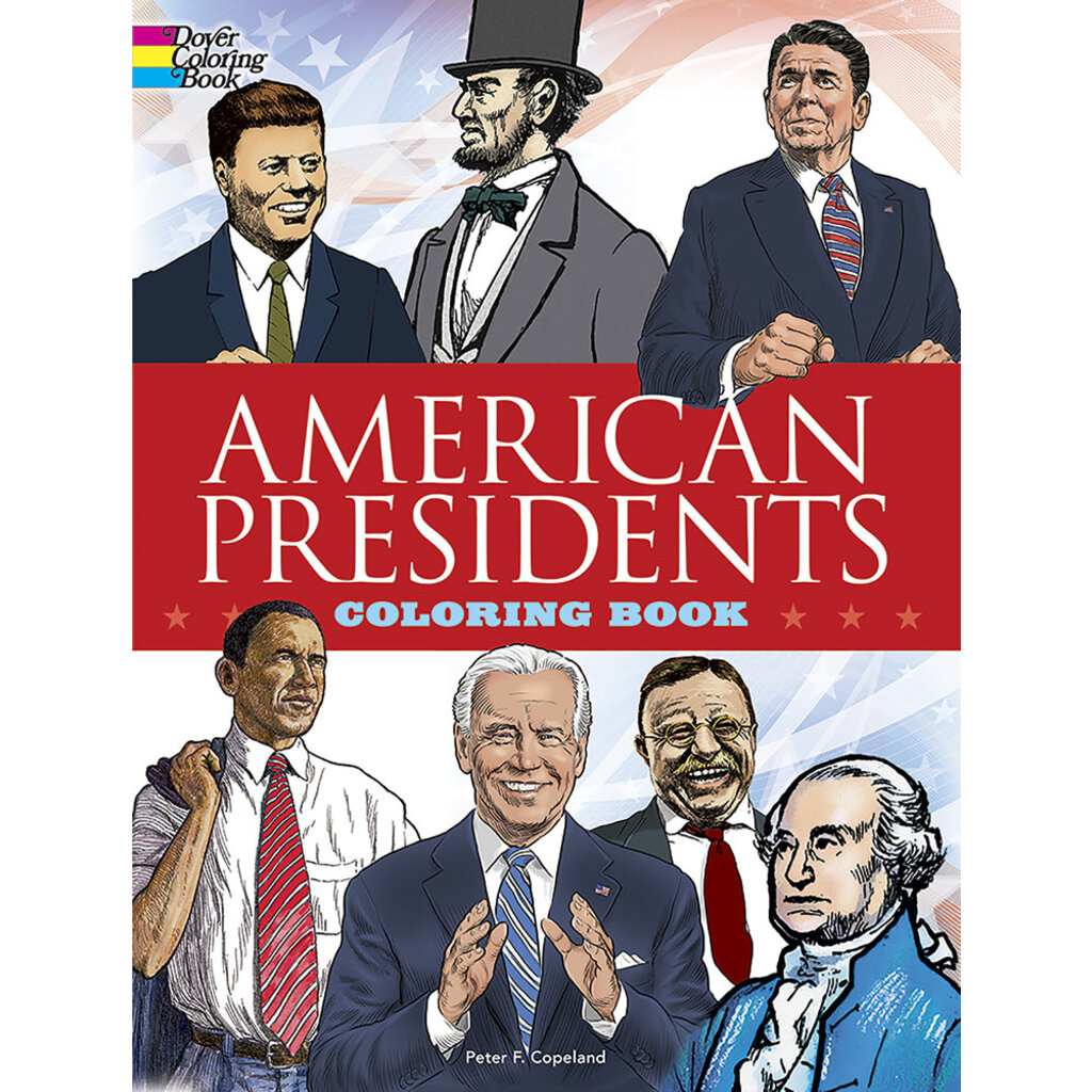 Just for Kids American Presidents 2021 Coloring Book PB