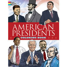 Just for Kids American Presidents 2021 Coloring Book PB