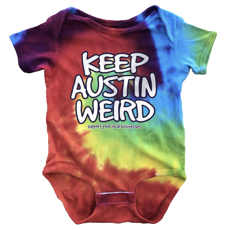 Keep Austin Weird Onesie 12 mos