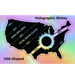 April 8, 2024 Eclipse Sticker