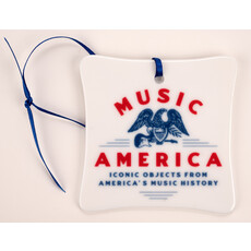 Americana Music America Ceramic Ornament