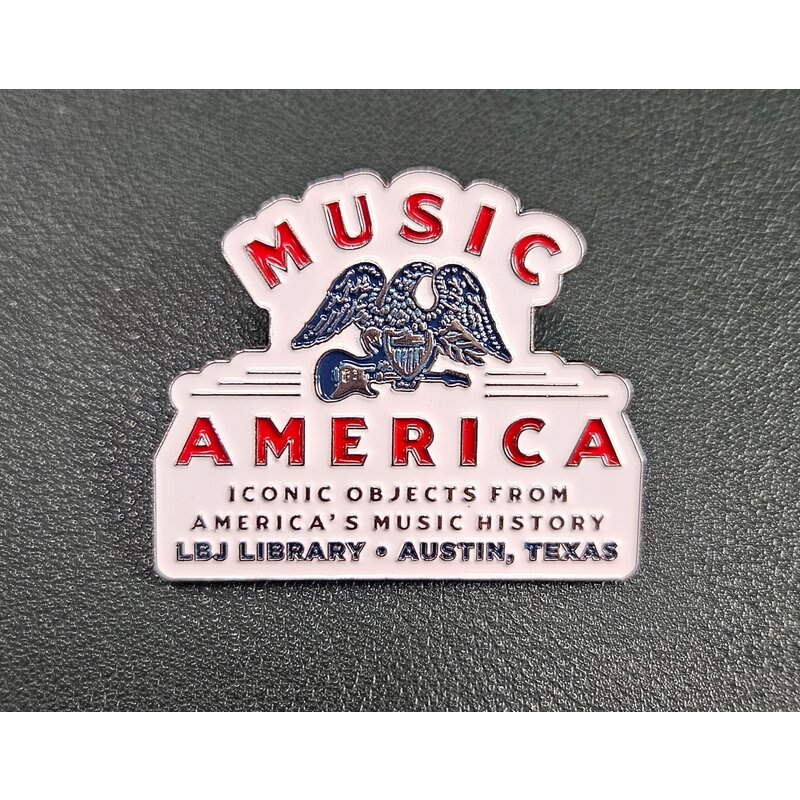 Americana Music America Enamel Pin
