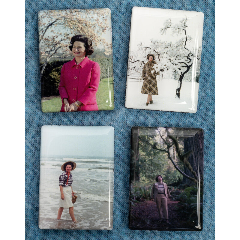 Sale sale-Lady Bird Seasons Magnet Set~