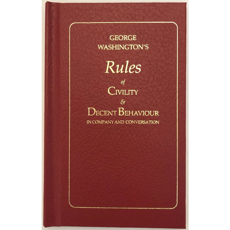 Americana George Washington’s Rules of Civility