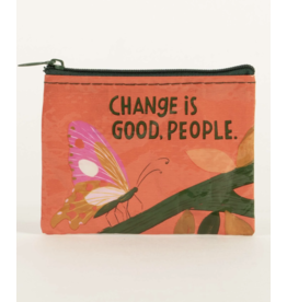 Lady Bird Johnson Change is Good Coin Purse