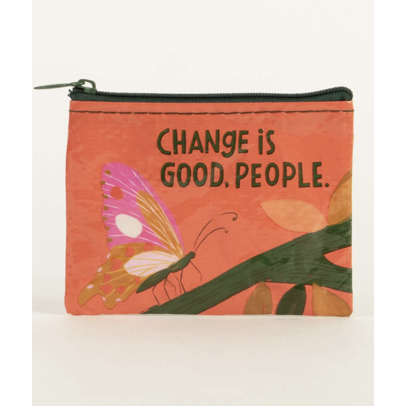 Lady Bird Johnson Change is Good Coin Purse