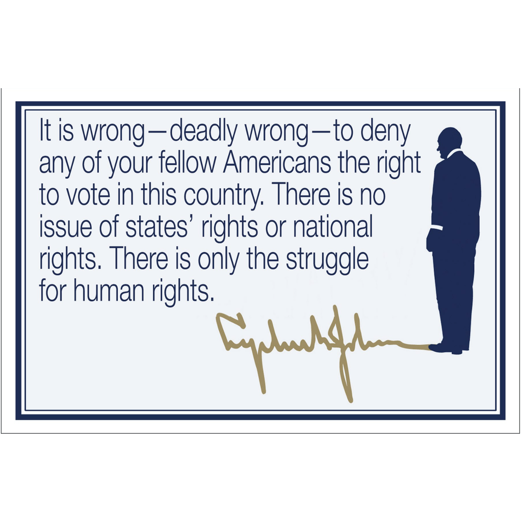 Civil Rights Right To Vote Postcard