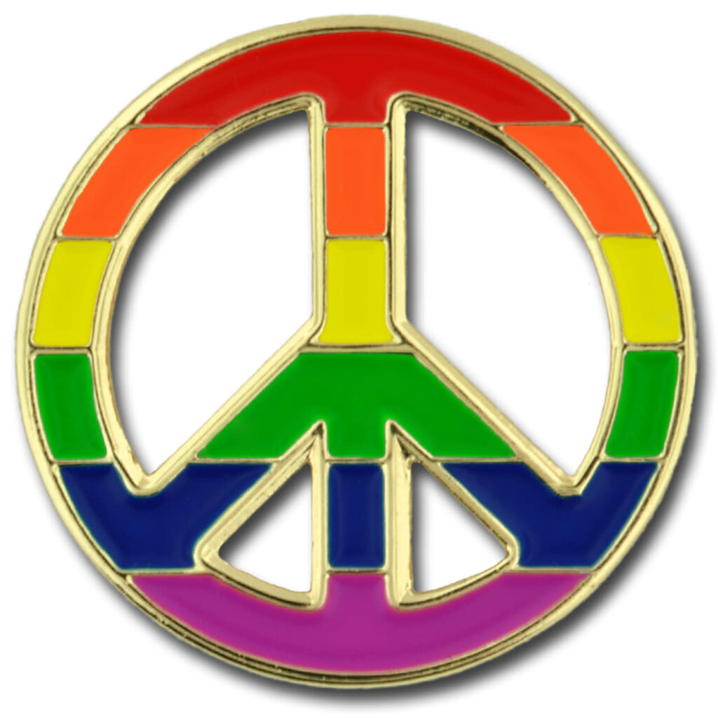 Civil Rights Pride Peace Tac Pin