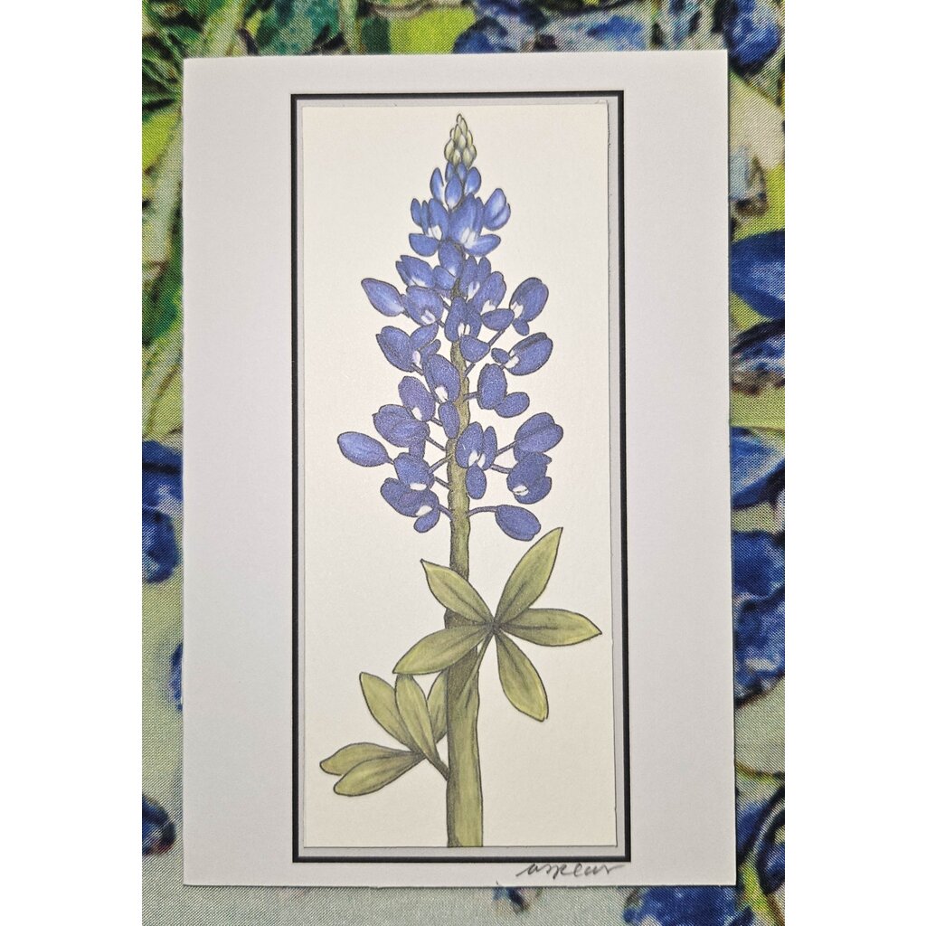 Bluebonnet Raised Card