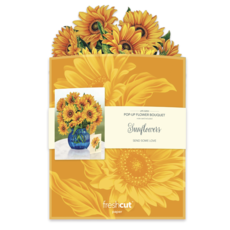 Americana sale-Classic Sunflowers Paper Bouquet