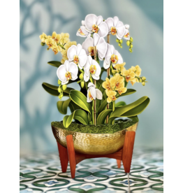 Lady Bird Johnson Serenity Orchid Paper Bouquet