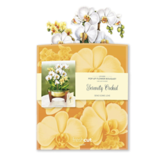 Lady Bird Johnson Serenity Orchid Paper Bouquet