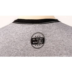 Sale sale-LBJ Photo Gray/Black Ringer Tshirt