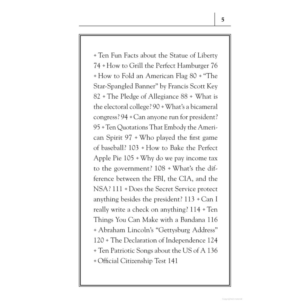 Americana Stuff Every American Should Know by Denise Kiernan and Joseph D’Agnese