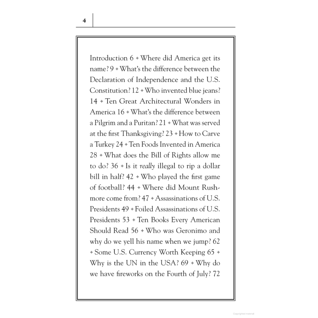 Americana Stuff Every American Should Know by Denise Kiernan and Joseph D’Agnese