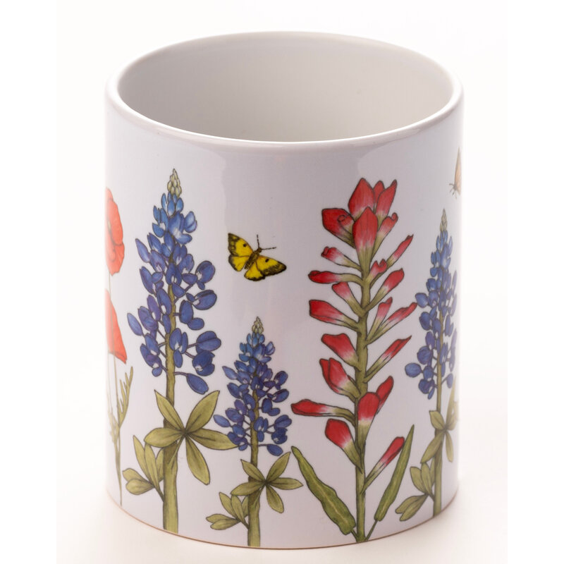 Lady Bird Johnson Wildflower 11 oz Mug