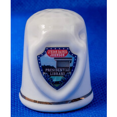 All the Way with LBJ LBJ Library Shield Thimble