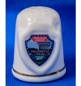 All the Way with LBJ LBJ Library Shield Thimble