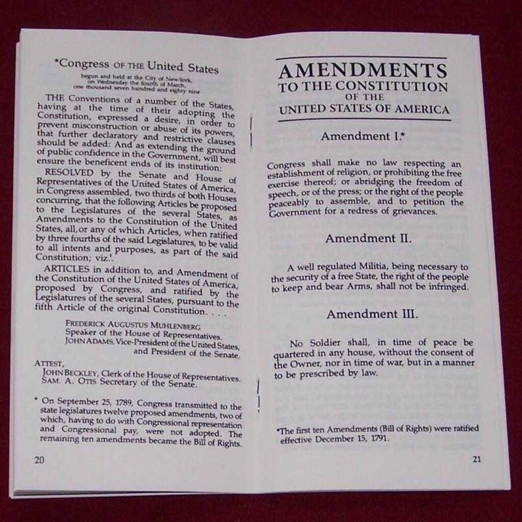 Americana Pocket Constitution PB