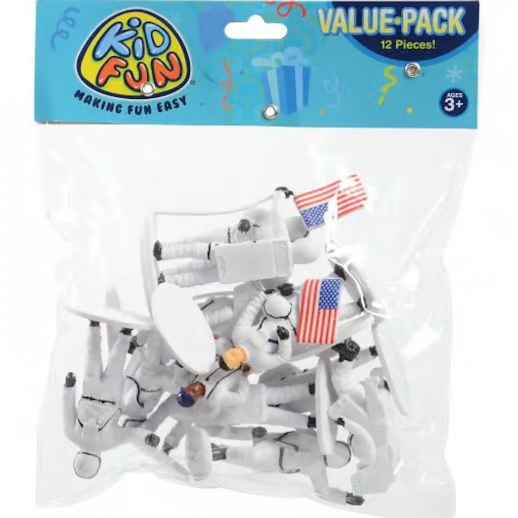 Americana Astronaut Figures bag of 12