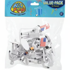 Americana Astronaut Figures bag of 12