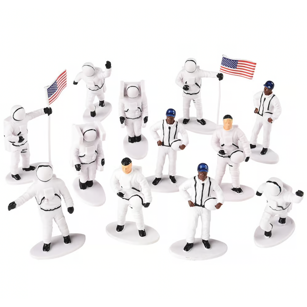 Americana Astronaut Figures bag of 12