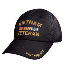 Vietnam Vietnam Veteran Mesh Black Cap