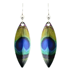 Peacock Eye earrings