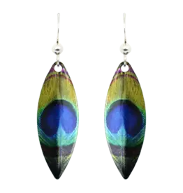 Peacock Eye earrings