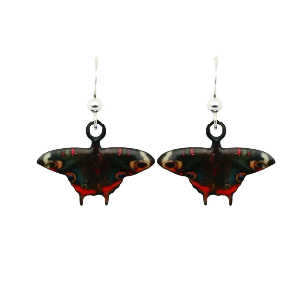 Buckeye Butterfly Earrings