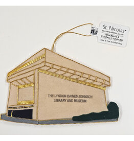 All the Way with LBJ LBJ Library Felt Ornament