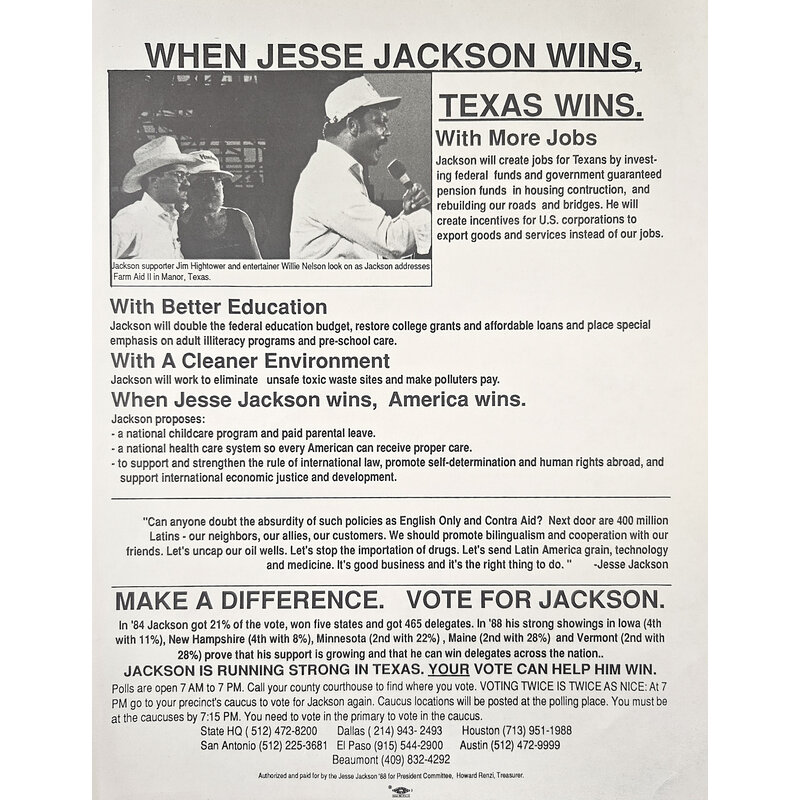 Jackson J When Jesse Wins Flyer