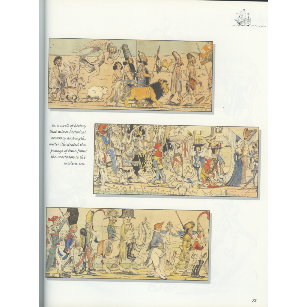 Americana Romp Through Peace & War  A.B. Butler Jr. Exhibit Catalogue