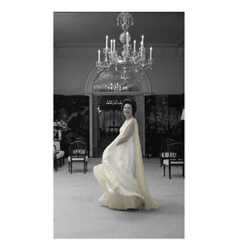 Lady Bird Johnson Lady Bird Yellow Dress 42"x26" Print