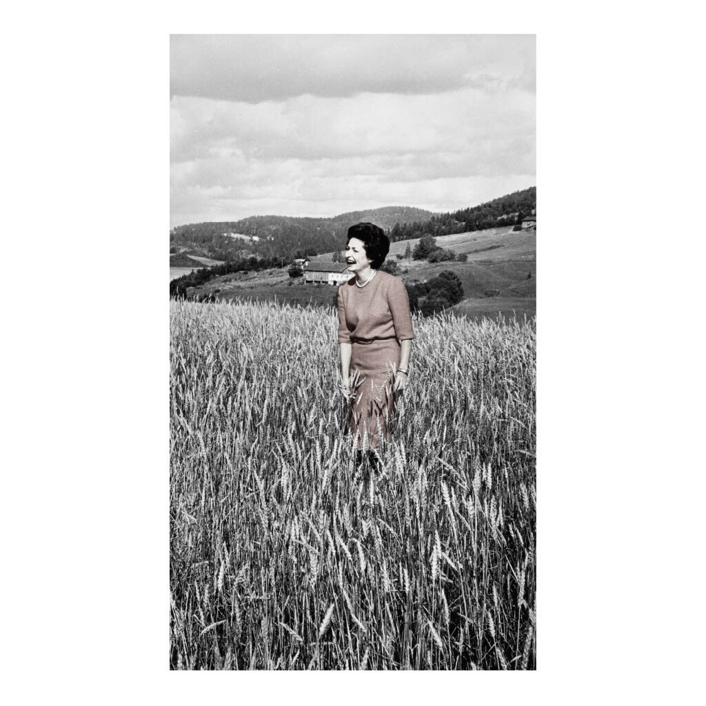 Lady Bird Johnson Lady Bird Scandinavian Trip 42"x26" Print