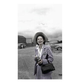 Lady Bird Johnson Photographer Lady Bird on campaign trail 26.5"x 26.5" Print