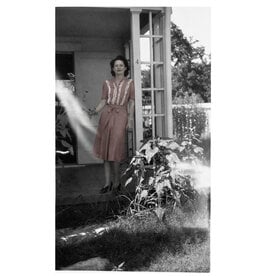 Lady Bird Johnson Lady Bird on Porch 42" x 26"Print