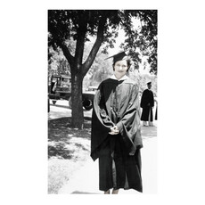 Lady Bird Johnson Lady Bird UT Graduation 42" x 26" Print