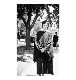 Lady Bird Johnson Lady Bird UT Graduation 42" x 26" Print